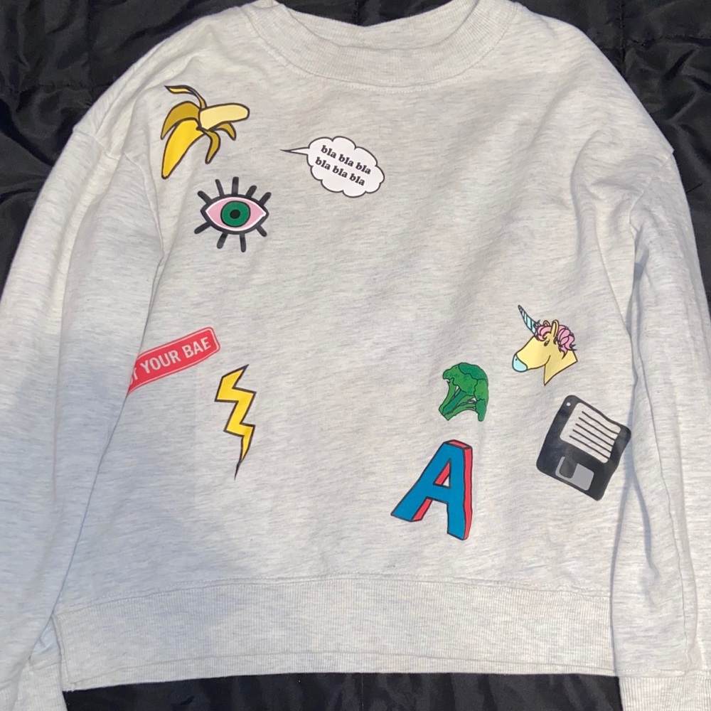 H&M graphic sweater